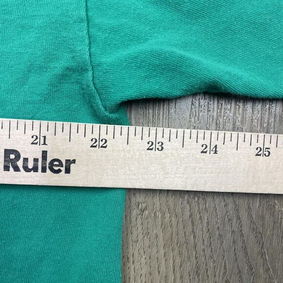VINTAGE Dr. Seuss Sam-I-Am Shirt Mens XL Green Green Eggs & Ham Made in USA 90s - Picture 7 of 9